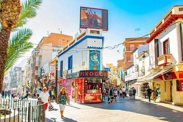 Benidorm old town